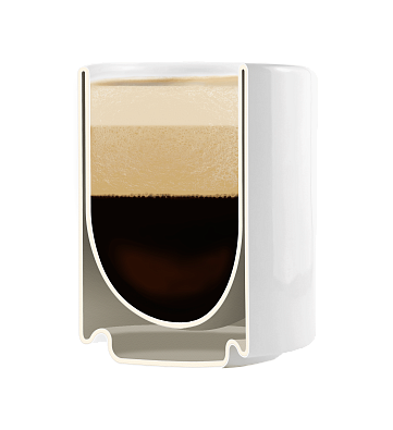 Чашка RISE SUN, rose granite 350